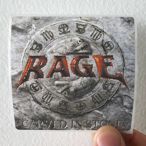 Rage Carved In Stone Album Cover Sticker Rage Carved In Stone Album Cover Sticker