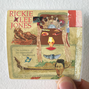 Rickie Lee Jones The Sermon On Exposition Boulevard Album Cover Sticker Rickie Lee Jones The Sermon On Exposition Boulevard Album Cover Sticker