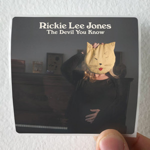 Rickie Lee Jones The Devil You Know Album Cover Sticker Rickie Lee Jones The Devil You Know Album Cover Sticker