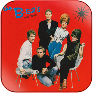 The B-52s No Worry No Mind Album Cover Sticker Album Cover Sticker The B-52s No Worry No Mind Album Cover Sticker Album Cover Sticker