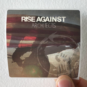 Rise Against Architects Album Cover Sticker Rise Against Architects Album Cover Sticker