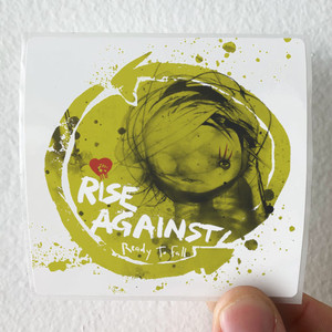Rise Against Ready To Fall 1 Album Cover Sticker