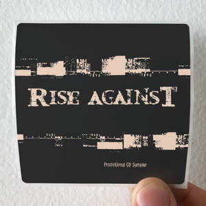 Rise Against Promotional Cd Sampler Album Cover Sticker Rise Against Promotional Cd Sampler Album Cover Sticker