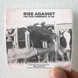 Rise Against The Eco Terrorist In Me Album Cover Sticker