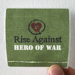 Rise Against Hero Of War Album Cover Sticker