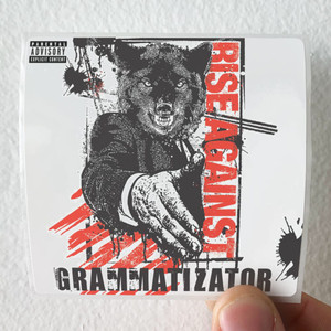 Rise Against Grammatizator Album Cover Sticker Rise Against Grammatizator Album Cover Sticker