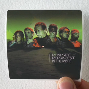 Roni Size and Reprazent In The Mde Album Cover Sticker Roni Size and Reprazent In The Mde Album Cover Sticker