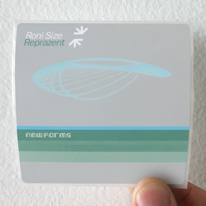 Roni Size and Reprazent New Forms 1 Album Cover Sticker Roni Size and Reprazent New Forms 1 Album Cover Sticker