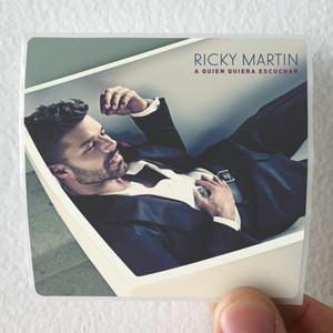 Ricky Martin A Quien Quiera Escuchar 1 Album Cover Sticker