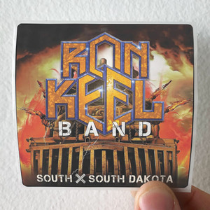 Ron Keel South X South Dakota Album Cover Sticker Ron Keel South X South Dakota Album Cover Sticker