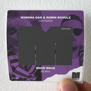 Robin Schulz Oxygen Wave Wave Remix Album Cover Sticker