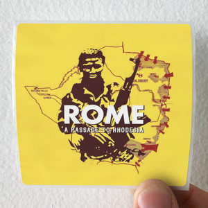 Rome A Passage To Rhodesia Album Cover Sticker Rome A Passage To Rhodesia Album Cover Sticker