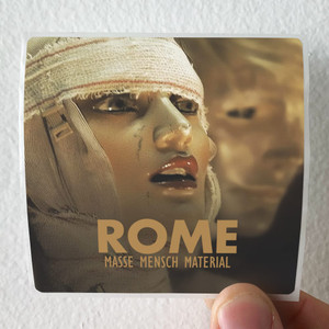 Rome Masse Mensch Material Album Cover Sticker Rome Masse Mensch Material Album Cover Sticker