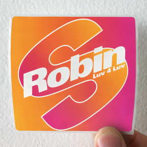 Robin S Luv 4 Luv Album Cover Sticker