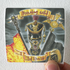 Running Wild The Rivalry Album Cover Sticker Running Wild The Rivalry Album Cover Sticker