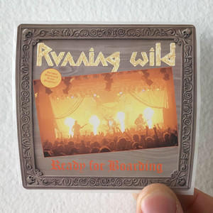 Running Wild Ready For Boarding Album Cover Sticker Running Wild Ready For Boarding Album Cover Sticker
