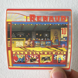 Renaud La Belle De Mai Album Cover Sticker Renaud La Belle De Mai Album Cover Sticker