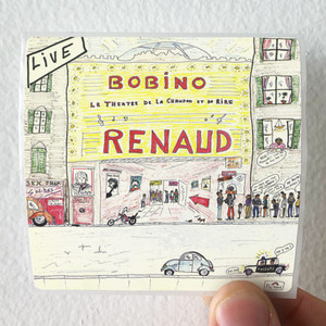 Renaud Renaud Bobino Album Cover Sticker Renaud Renaud Bobino Album Cover Sticker