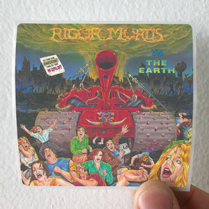 Rigor Mortis Rigor Mortis Vs The Earth Album Cover Sticker