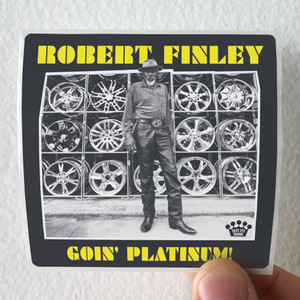 Robert Finley Goin Platinum Album Cover Sticker Robert Finley Goin Platinum Album Cover Sticker