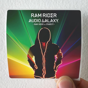 RAM RIDER Audio Galaxy Ram Rider Vs Stars Album Cover Sticker RAM RIDER Audio Galaxy Ram Rider Vs Stars Album Cover Sticker
