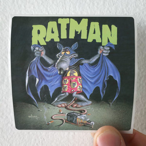 Risk Ratman Album Cover Sticker Risk Ratman Album Cover Sticker