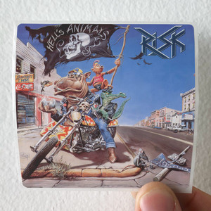 Risk Hells Animals Album Cover Sticker Risk Hells Animals Album Cover Sticker