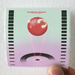 Rainbow Arabia Fm Sushi Album Cover Sticker