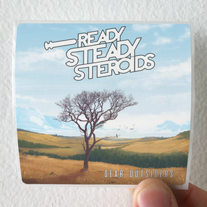 Ready Steady Steroids Dear Outsiders Album Cover Sticker Ready Steady Steroids Dear Outsiders Album Cover Sticker