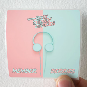 Ready Steady Steroids Member Berries Album Cover Sticker Ready Steady Steroids Member Berries Album Cover Sticker