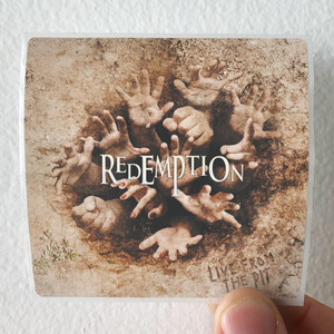 Redemption Live From The Pit Album Cover Sticker Redemption Live From The Pit Album Cover Sticker