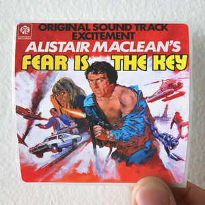 Roy Budd Fear Is The Key Album Cover Sticker Roy Budd Fear Is The Key Album Cover Sticker