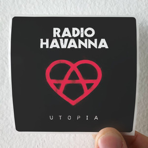 Radio Havanna Utopia Album Cover Sticker Radio Havanna Utopia Album Cover Sticker