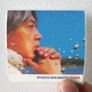 Ryuichi Sakamoto Chasm Album Cover Sticker Ryuichi Sakamoto Chasm Album Cover Sticker