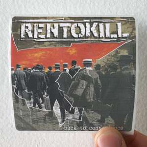 Rentokill Back To Convenience Album Cover Sticker Rentokill Back To Convenience Album Cover Sticker