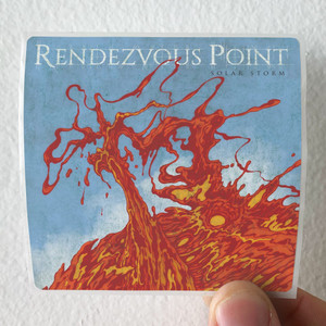 Rendezvous Point Solar Storm Album Cover Sticker Rendezvous Point Solar Storm Album Cover Sticker