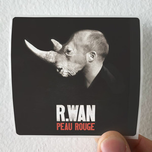 RWan Peau Rouge Album Cover Sticker RWan Peau Rouge Album Cover Sticker