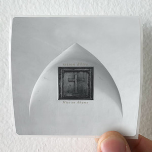 raison detre Mise En Abyme Album Cover Sticker raison detre Mise En Abyme Album Cover Sticker
