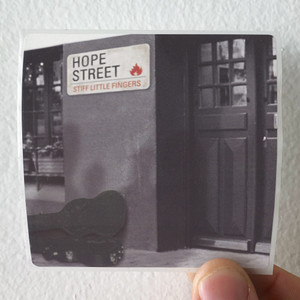 Stiff Little Fingers Hope Street Album Cover Sticker