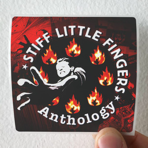 Stiff Little Fingers Anthology Album Cover Sticker