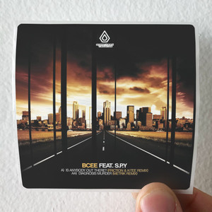 SPY Is Anybody Out There Album Cover Sticker