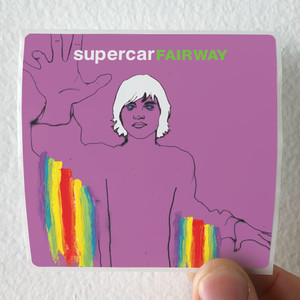 SUPERCAR Fairway Album Cover Sticker