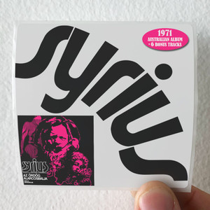 Syrius Devils Masquerade 1 Album Cover Sticker