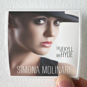 Simona Molinari Dr Jekyll Mr Hyde Album Cover Sticker Simona Molinari Dr Jekyll Mr Hyde Album Cover Sticker