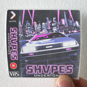 SHVPES Undertones Album Cover Sticker SHVPES Undertones Album Cover Sticker