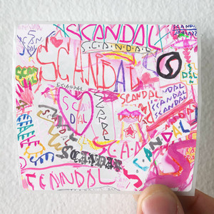 SCANDAL Scandal Album Cover Sticker SCANDAL Scandal Album Cover Sticker