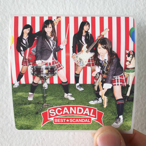 SCANDAL Bestscandal Album Cover Sticker