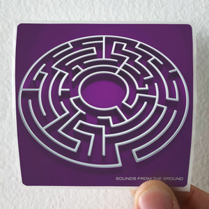 Sounds From the Ground The Maze Album Cover Sticker Sounds From the Ground The Maze Album Cover Sticker