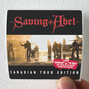 Saving Abel Saving Abel Album Cover Sticker