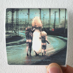 Soul Asylum Grave Dancers Union Album Cover Sticker Soul Asylum Grave Dancers Union Album Cover Sticker